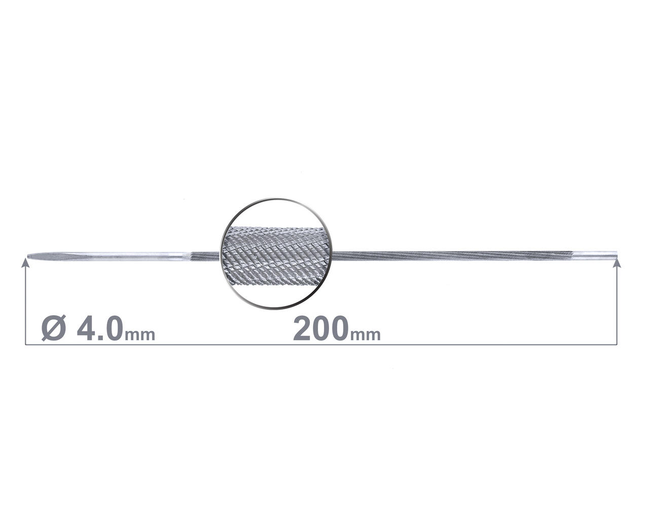 Напильник для заточки цепей Штиль 4,0 мм