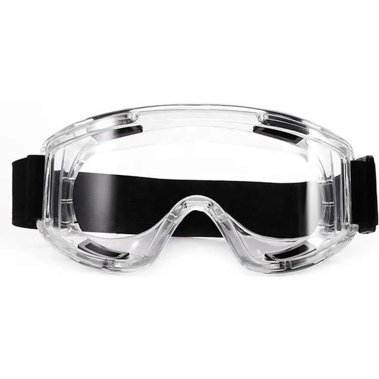 Окуляри захисні Vision прозорі з непрямою вентиляцією 4 клапани (лінза: ПС, оправа: ПВХ, резинка: ширина 40 мм) VITA