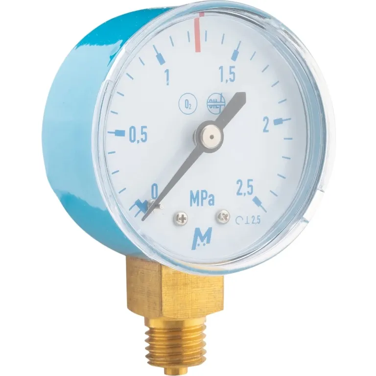 Манометр кисневий (0-2,5 МПа) M12x1.5 Антоніо Маск GU-1112