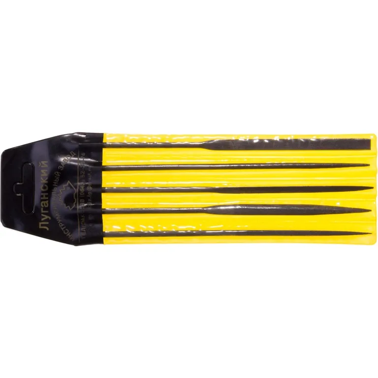 Набір надфілів 5 шт 160 мм Луганський інструментальний завод