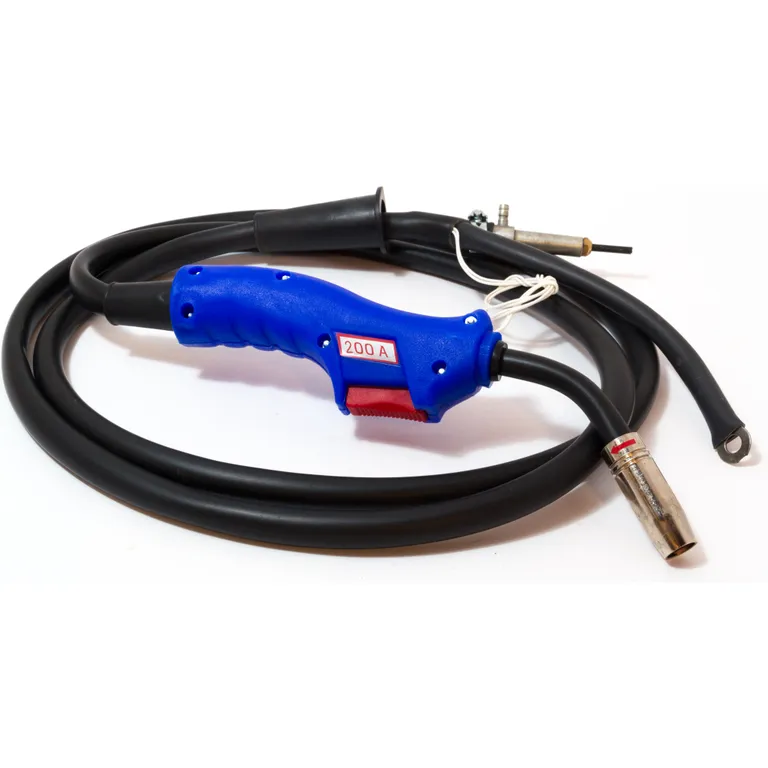 Рукав Іскра 200А 3,0 м для дроту 0,6-1,0 мм (зварювальний пальник MIG/MAG) Харків