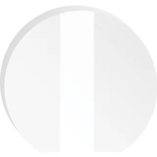 Скло прозоре для захисних окулярів кругле діаметр 49,5 мм товщина 2,0 мм (матеріал: мінеральне загартоване скло) VITA