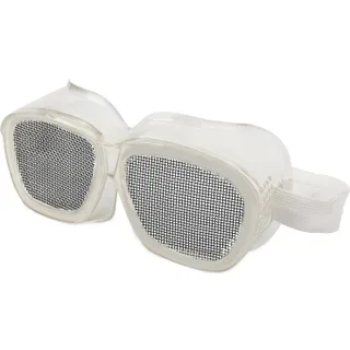 Окуляри захисні для газонокосилки і піскоструйки (лінза: металева сітка, оправа: силікон) VITA