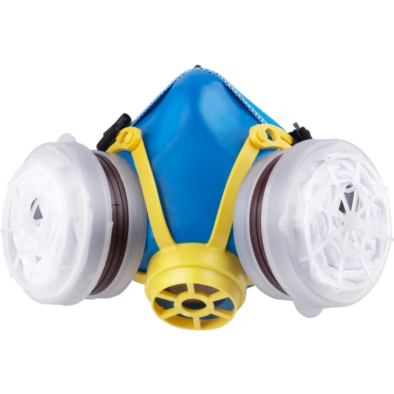 Напівмаска респіратор Тополь з 2-ма хімічними фільтрами (марка ДОТ А1Р1 ФП) Харків