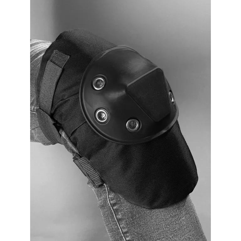 Наколінники будівельні VITA кольор ЧОРНИЙ з накладкою з ПВХ, тканина водовідштовхуюча Оксфорд