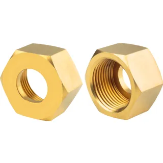 Гайка на редуктор кисневий та вуглекислотний G-3/4 латунь VITA