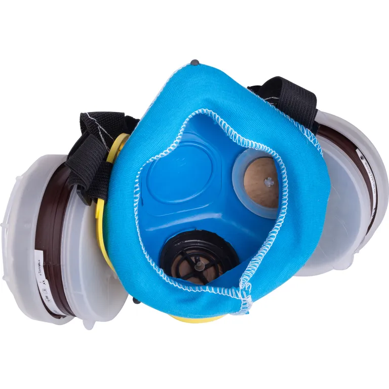 Напівмаска респіратор Тополь з 2-ма хімічними фільтрами (марка ДОТ А1Р1 ФП) Харків