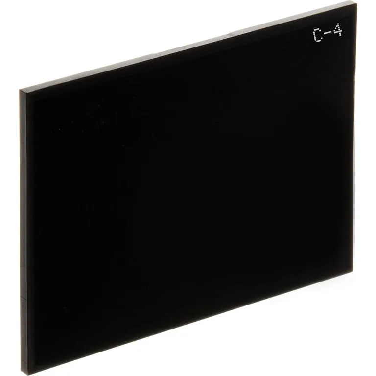 Світлофільтр для зварювальної маски С-4 (9-10 DIN) євро-розмір 90х110х2,8 мм (матеріал: мінеральне загартоване скло) Антоніо Маск ZS-1214