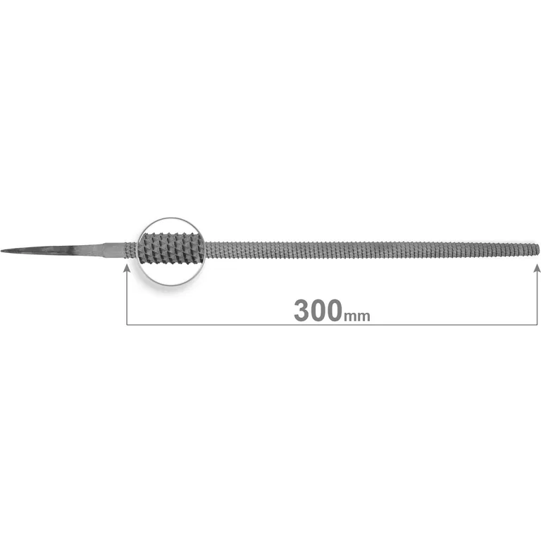 Напилок рашпіль круглий 300 мм