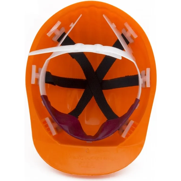 Каска будівельна Україна (колір помаранчевий)