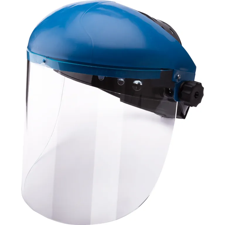 Щиток захисний Vision, наголовник з рейковий механізмом (екран: матеріал акрил оргскло, висота 18,5 см, товщина 3 мм, наголовник: ПЕ) VITA