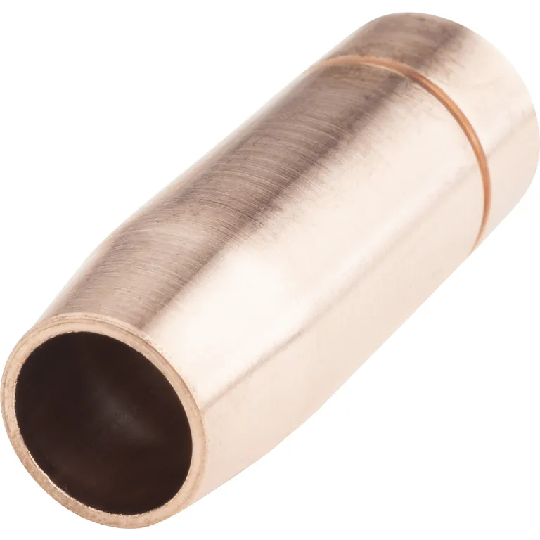 Сопло МВ-15 повністю мідь Т2(М1) гладке ізолятор фторопласт Ф-4 для пальника MIG/MAG вага нетто 26 грам Харків VITA