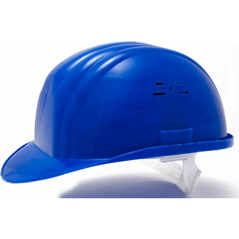 Каска будівельна Україна (колір синій)