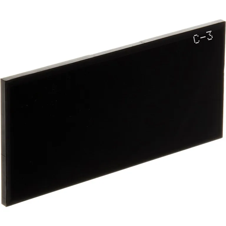 Світлофільтр для зварювальної маски С-3 (8-9 DIN) 50х102х2,8 мм (матеріал: мінеральне загартоване скло) Антоніо Маск ZS-1013