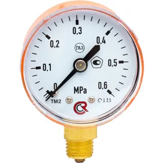 Манометр пропановий (0-0,6 МПа) M12x1.5 Антоніо Маск GU-1114