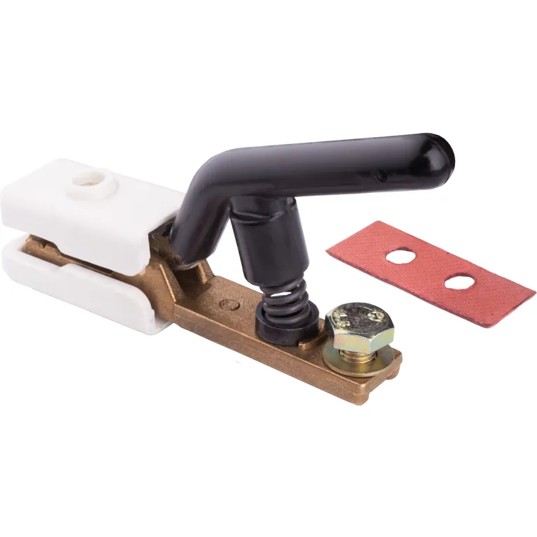 Электрододержатель Германия 300А латунь длина 20,5 см, начинка литая Антонио Маск DZ-1230