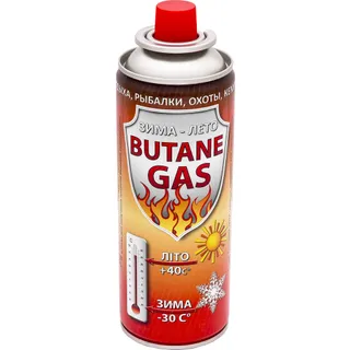 Газовий балон 220 г червоний