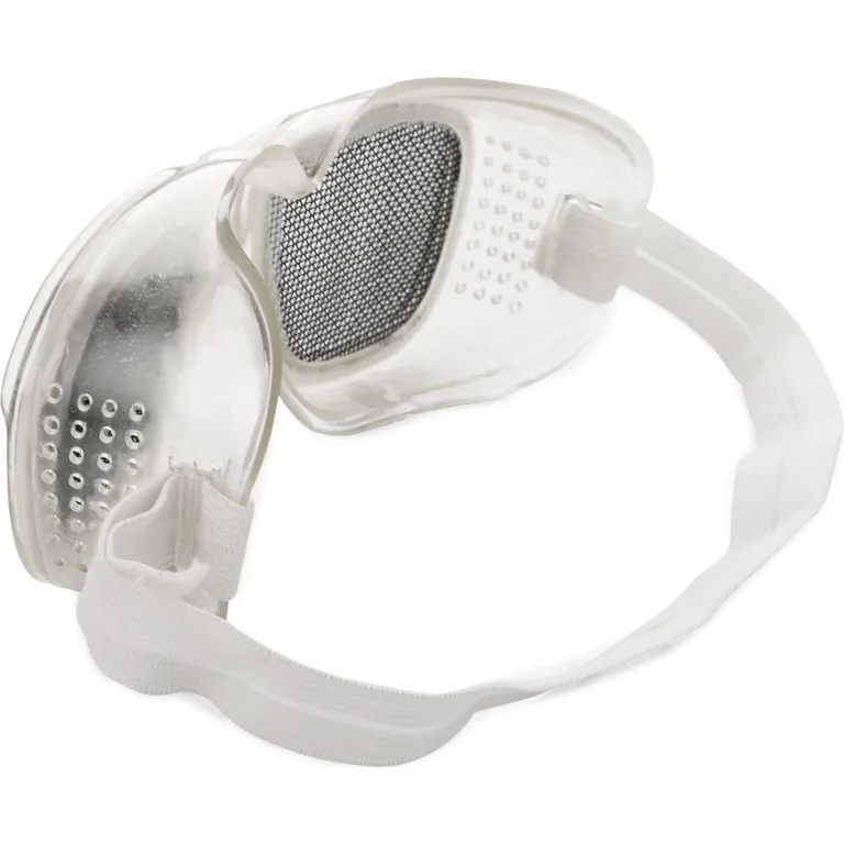 Окуляри захисні для газонокосилки і піскоструйки (лінза: металева сітка, оправа: силікон) VITA