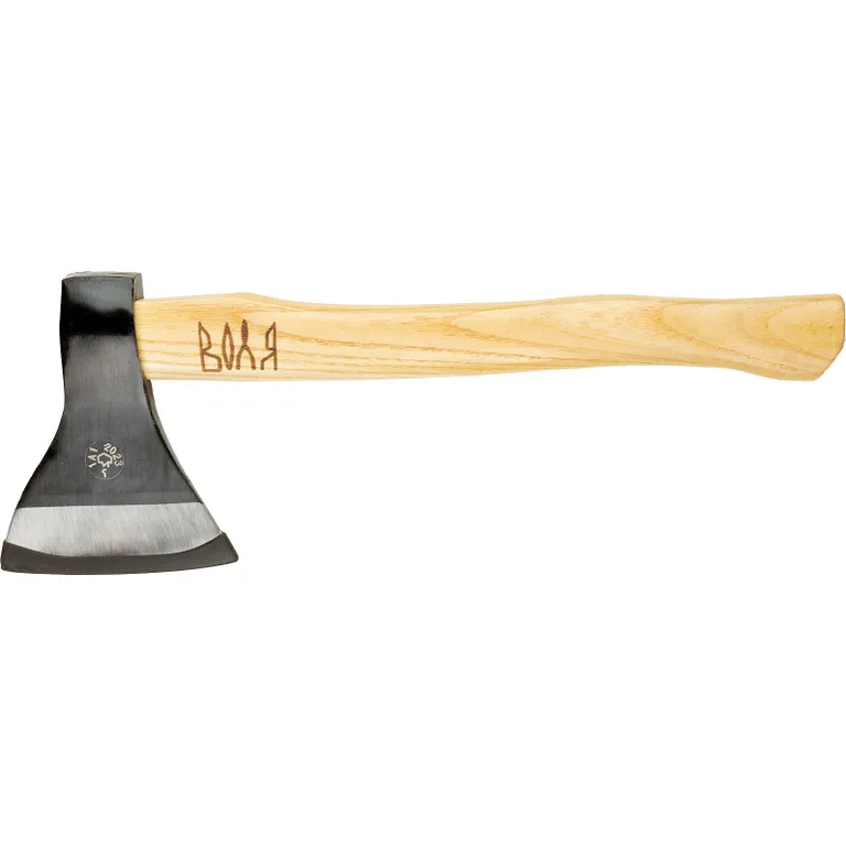 'Сокира ВОЛЯ кована сталева з руків''ям клеймо А1 вага 1,0 кг (топорище 43 см ясен сухий)'