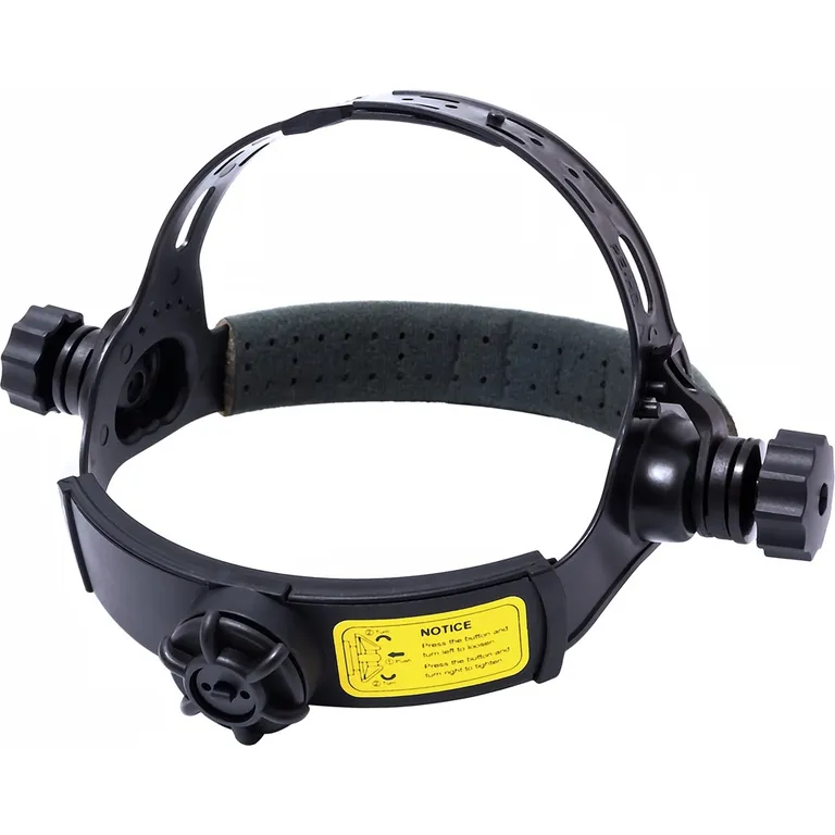 Маска зварювальника Престиж з відкидним світлофільтром з наголовником як в масці Хамелеон (2 скла затемнене (С-3,4,5,6) та прозоре: матеріал мінеральне загартоване скло розмір 50х102х2,8 мм, маска: ПП, наголовник: ПЕ) VITA