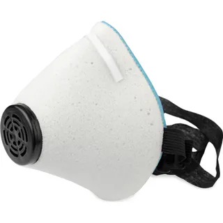 Респіратор У2К (код-1) поролон біло-синій, 1 клапан на видих (для захисту органів дихання від пилу і аерозолів)