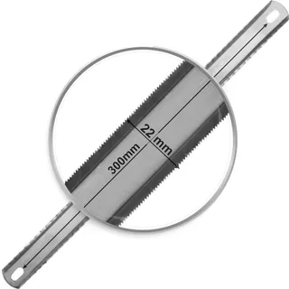 Полотно пильное для ножовки "B" Shrplit Металл-Металл 2-стороннее 300х22 мм (цена за 72 шт)