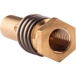 Розпилювач газу М-8 з пружиною права різьба КОРОТКА ЮБКА латунь марка ЛС59-1 вища якість VITA