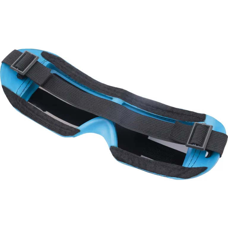 Окуляри захисні ЗП-12 Г-2, обтюратор з повсті (лінза: мінеральне загартоване скло 2 мм, оправа: ПВХ еластичний, резинка: ширина 20 мм) з отворами для прямої вентиляції ФСЮ