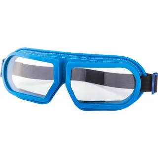 Окуляри захисні ЗП-12 прозорі, обтюратор з повсті (лінза: мінеральне загартоване скло 2 мм, оправа: ПВХ еластичний, резинка: ширина 20 мм) з отворами для прямої вентиляції VITA ФСЮ