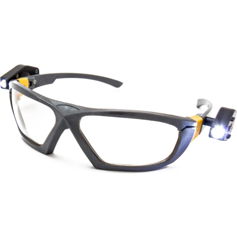 Окуляри захисні прозорі з 2-ма ліхтариками (лінза Полікарбонат) антицарапина VITA