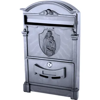 Почтовый ящик черный Дева Мария