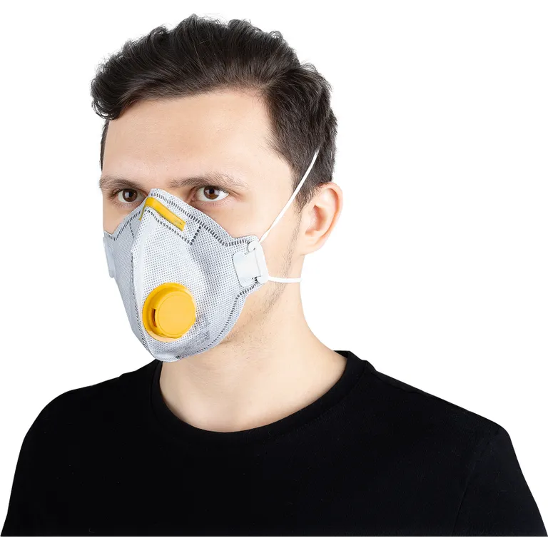 Респіратор Вугільний Ніон-2К (FFP2, N95) з клапаном видиху (для захисту органів дихання від пилу і аерозолів) придатний до 2028 року