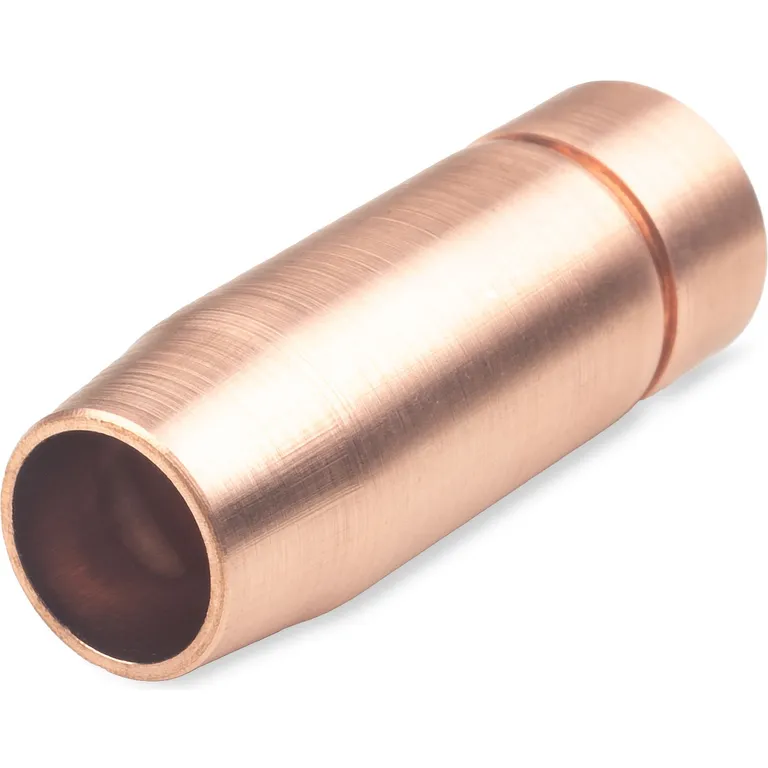 Сопло різьбове повністю мідь Т2(М1) ізолятор фторопласт Ф-4 +мідь для пальника MIG/MAG вага нетто 26,5 грам Харків VITA