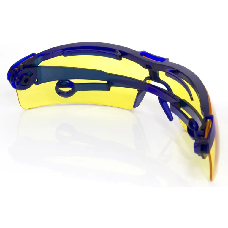 Очки защитные Драйвер желтые (линза: ПК поликарбонат не запотевает, антицарапина, поворотные удлиненные дужки) VITA