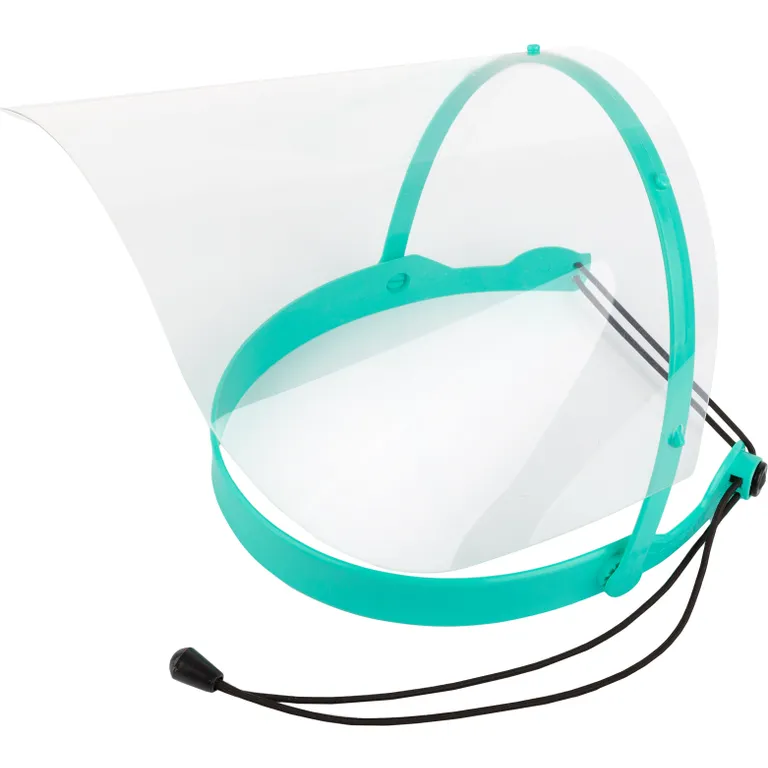 Щиток защитный Stalex с наголовником и резинкой (материал ПС, толщина экрана 1 мм) Харьков