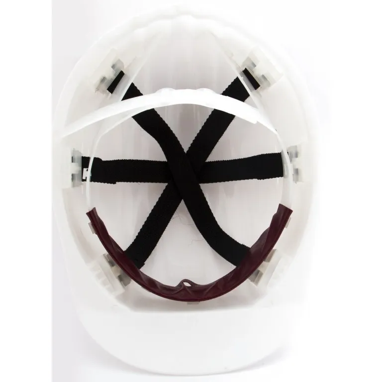 Каска будівельна Україна (колір білий)