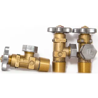 Вентиль ВБ-2 пропановий на балон з заглушкою матеріал латунь Китай