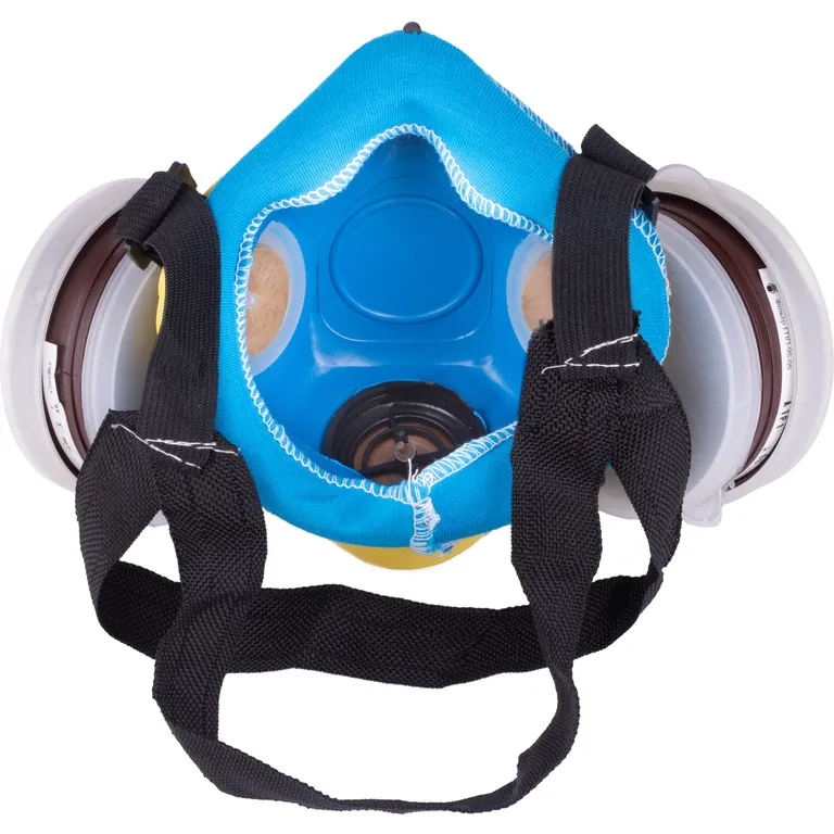 Напівмаска респіратор Тополь з 2-ма хімічними фільтрами (марка ДОТ А1Р1 ФП) Харків