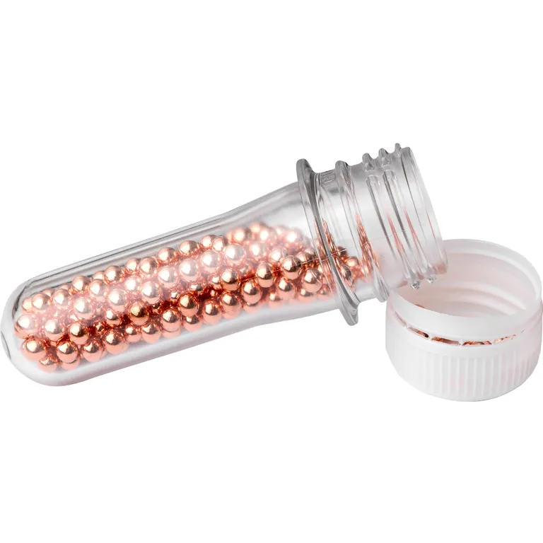 Пули для пневматики и страйкбола в колбе вес нетто 80 грамм материал: металл с медным покрытием