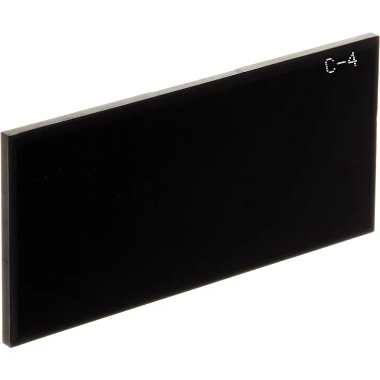 Світлофільтр для зварювальної маски С-4 (9-10 DIN) 50х102х2,8 мм (матеріал: мінеральне загартоване скло) Антоніо Маск ZS-1014