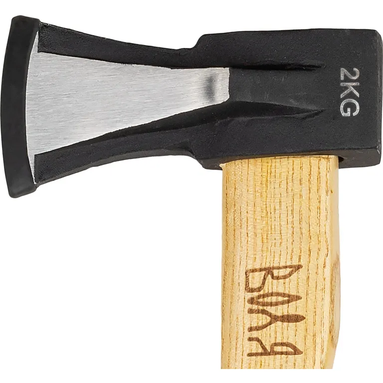 Сокира-Колун ВОЛЯ кований сталевий з руків'ям вага 2,0 кг (топорище ясен сухий 80 см)