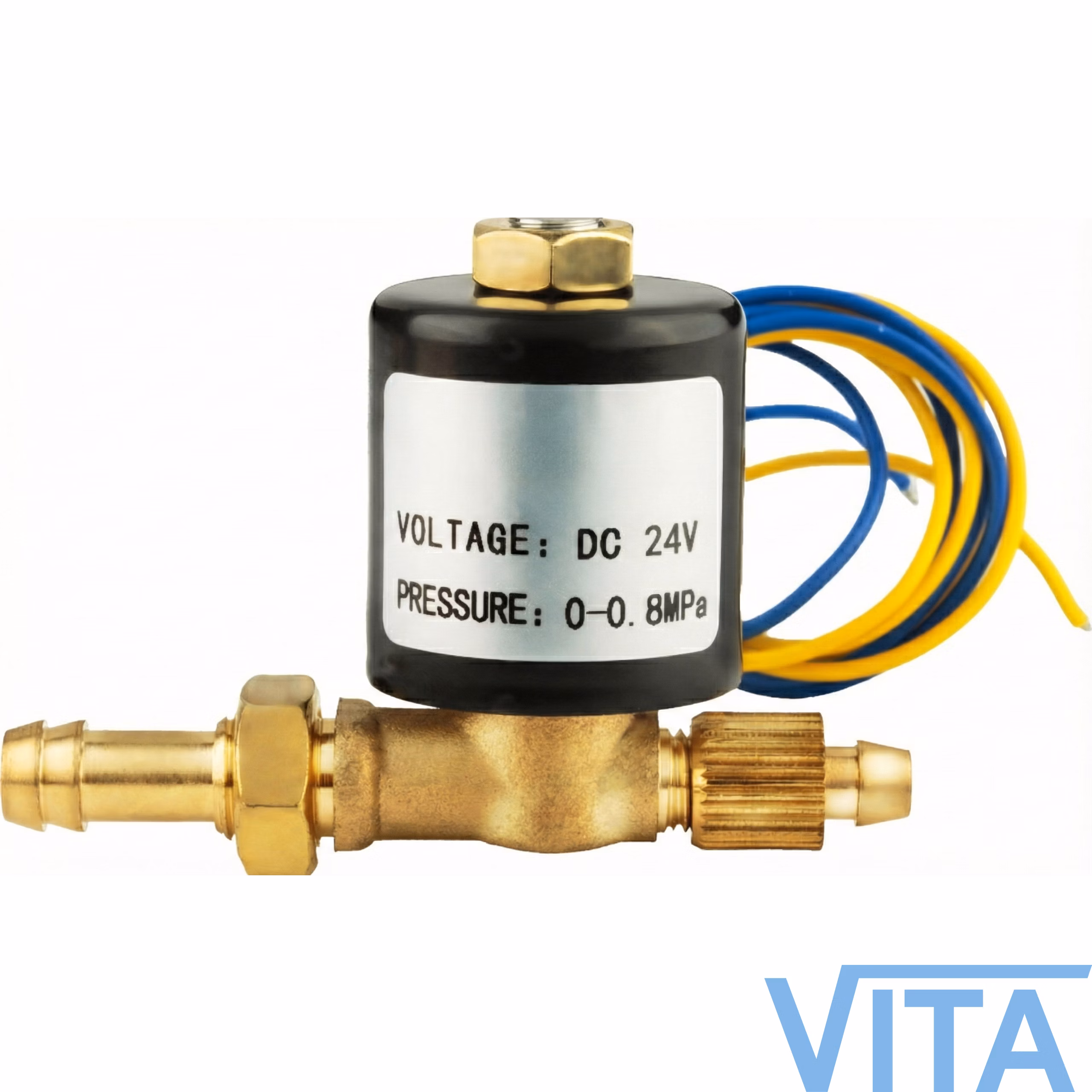 Клапан газовый отсечной DC 24 V для сварочного полуавтомата