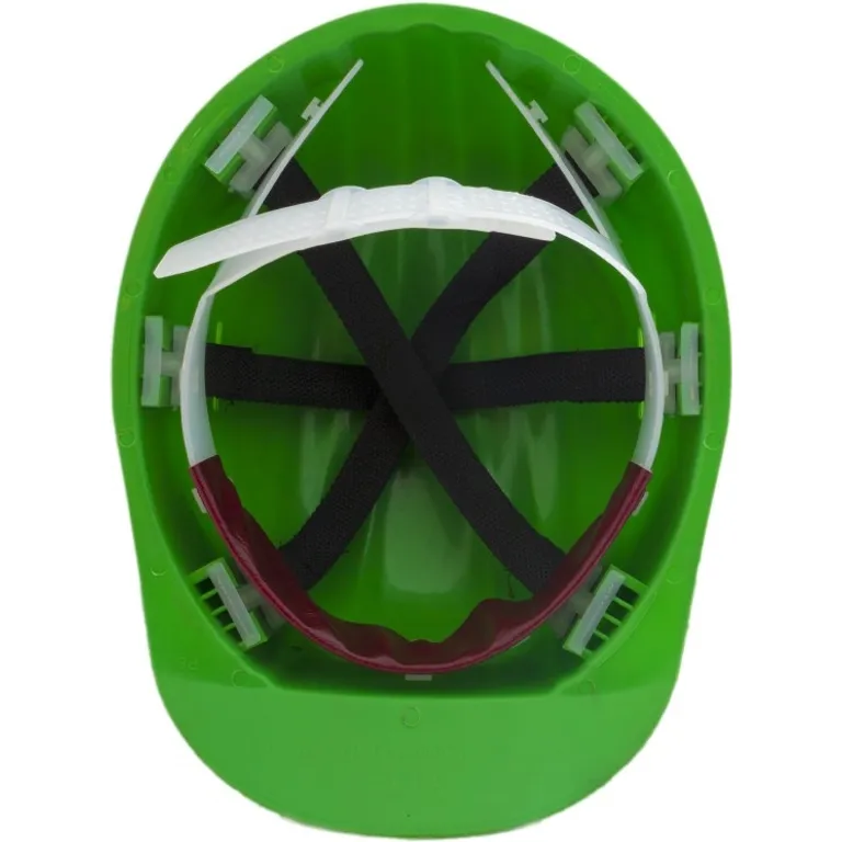 Каска будівельна Україна (колір зелений)