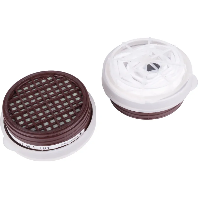 Напівмаска респіратор Тополь з 2-ма хімічними фільтрами (марка ДОТ А1Р1 ФП) Харків