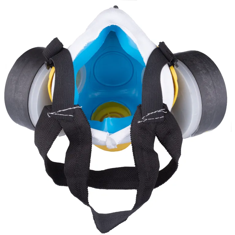 Полумаска респиратор РУ-60М с 2-мя химическими фильтрами (ДОТ 75 А1В1Е1P2 ФП) размер 3 Харьков