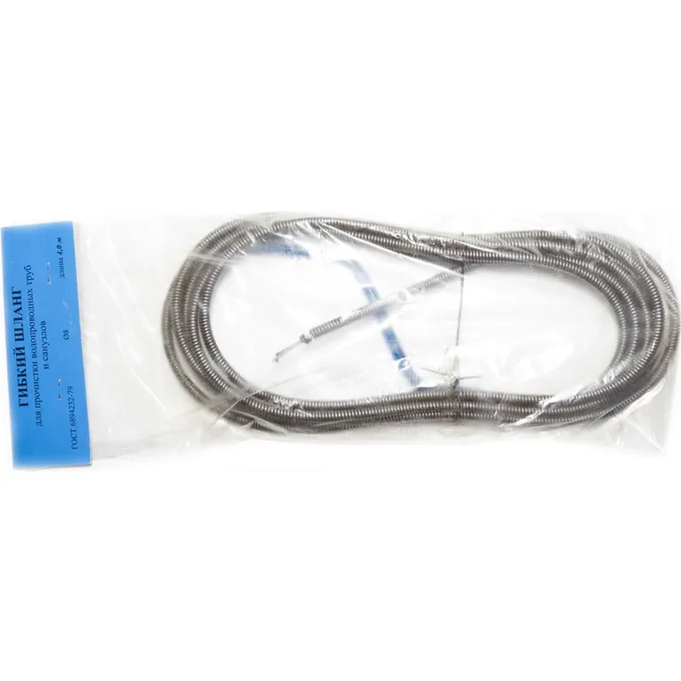 Трос для прочищення каналізації довжина 4,0 м