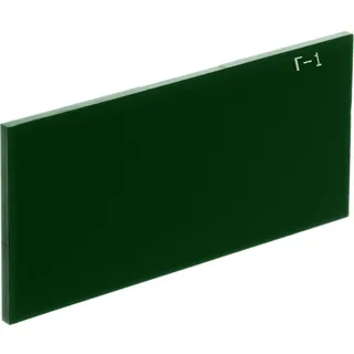 Світлофільтр для зварювальної маски Г-1 (5 DIN) 50х102х2,3 мм (матеріал: мінеральне загартоване скло) VITA