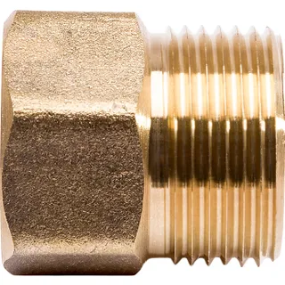 Перехідник балон-редуктор G-3/4 зовнішня W-21.8 (Сп 21,8) внутрішня Краматорськ (метал латунь)