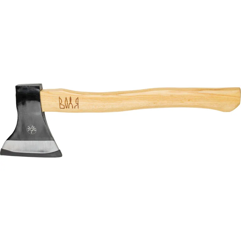 'Сокира ВОЛЯ кована сталева з руків''ям клеймо А2 вага 1,2 кг (топорище 50 см ясен сухий)'