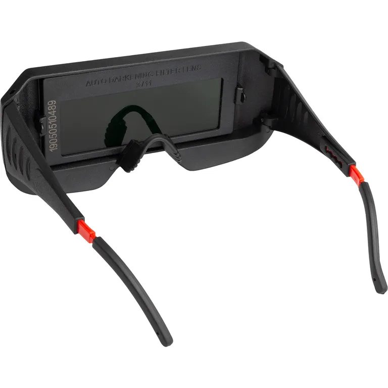 Окуляри зварювальні з автозатемненням (2в1) з регульованими дужками і резинкою VITA